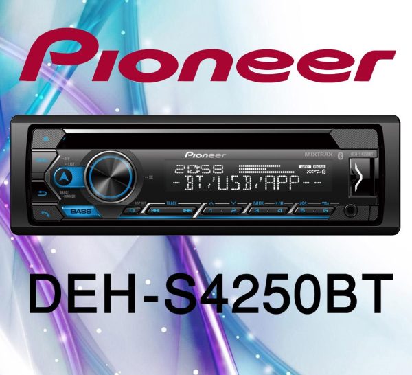 پخش کننده خودرو پایونیر مدل DEH-S4250BT