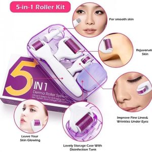 درمارولر تیتانیومی ۵ کاره ۴ سر دی آر اس DRS 5 in 1 derma