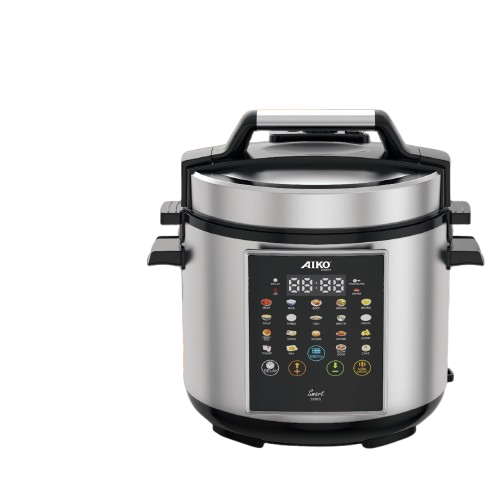پلوپز چند کاره آیکو مدل AK1271PC ظرفیت ۶ لیتر با بدنه استیل