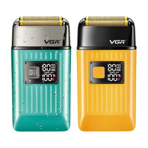 ماشین اصلاح وی جی آر مدل V-357 با تیغه تیتانیوم و ضد آب