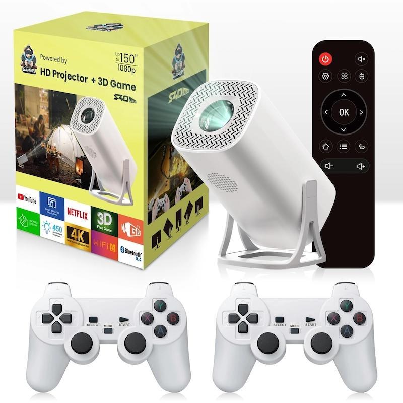 مینی ویدئو پروژکتور آیریور مدل S40 MAX با کیفیت HD و قابل حمل