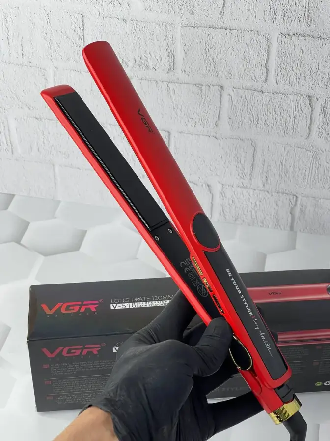 اتو و حالت دهنده ی مو وی جی ار مدل V-518