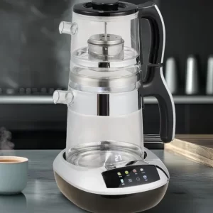 چای ساز جیپاس مدل GTM38079 ظرفیت کتری ۱.۸ لیتر با کتری پیرکس