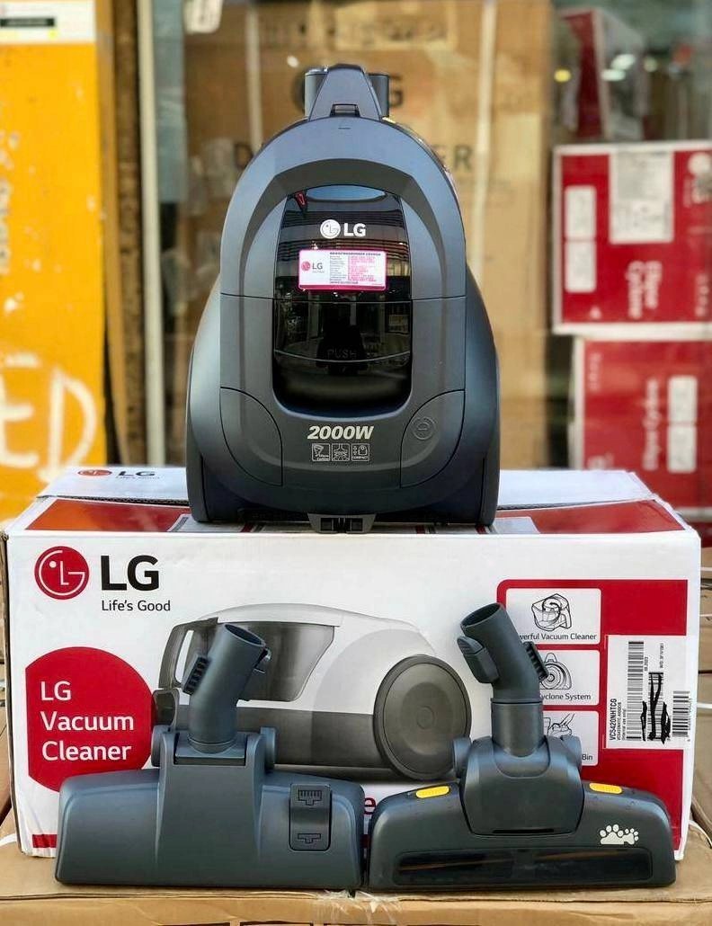 جارو برقی ال جی مدل VC5420 ظرفیت ۲۰۰۰ وات مخزنی