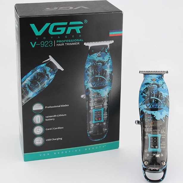 ماشین اصلاح وی جی آر مدل V-923 با تیغه استیل ضد زنگ