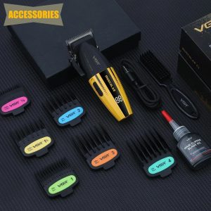 ماشین اصلاح وی جی آر مدل V-285 با تیغه سرامیک و برش مستقیم