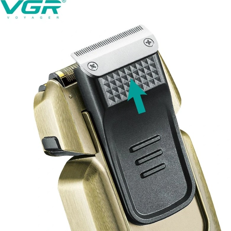 ماشین اصلاح وی جی آر مدل VGR V-337 ضد آب با تیغه استیل