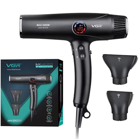 سشوار حرفهای 2400 وات وی جی ار مدل V-469