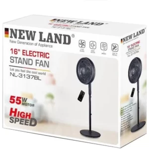 پنکه ایستاده نیولند مدل NL3137BL با ریموت