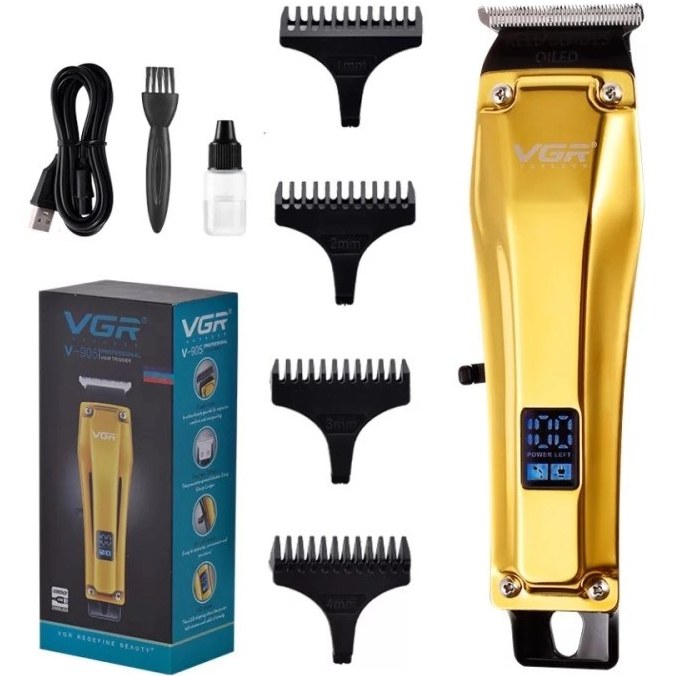 ماشین اصلاح وی جی آر مدل V905 با تیغه استیل ضد زنگ