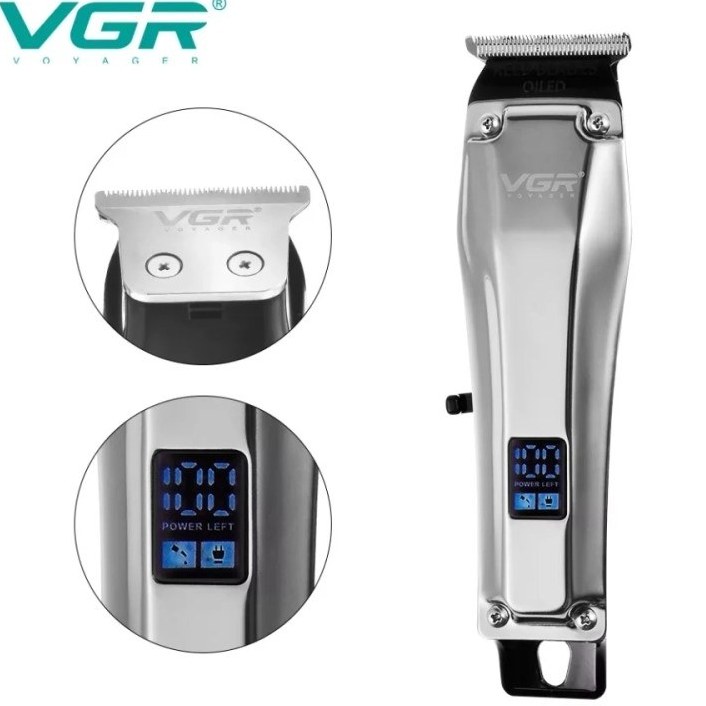 ماشین اصلاح وی جی آر مدل V905 با تیغه استیل ضد زنگ
